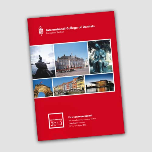 A4 program for International College of Dentists i København.